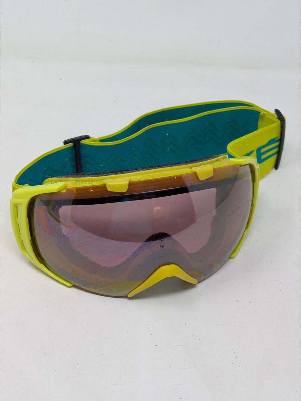 Cebe Origins Yellow Teal Polarized Ski / Snowboard Goggles